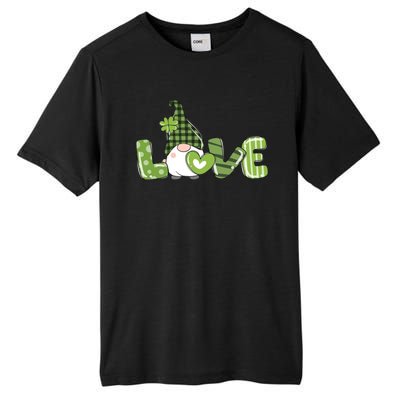 Love Irish Gnome Cute St Patricks Day Tall Fusion ChromaSoft Performance T-Shirt