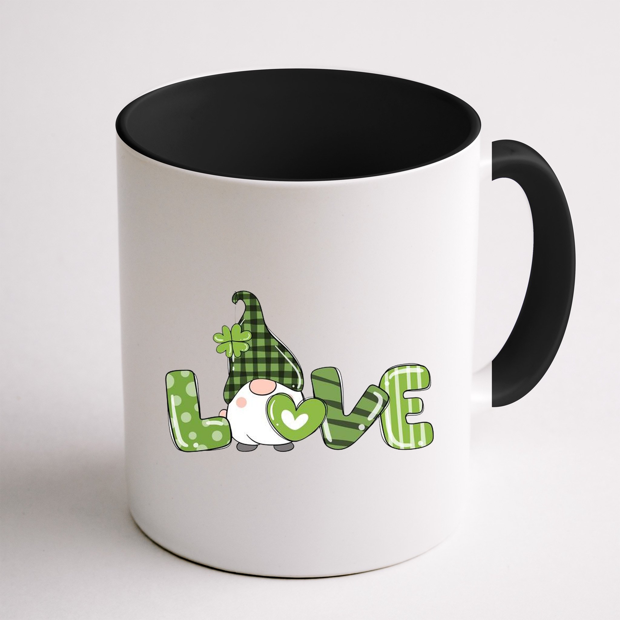 Love Irish Gnome Cute St Patricks Day Mug