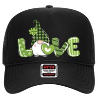 Love Irish Gnome Cute St Patricks Day Trucker Hat
