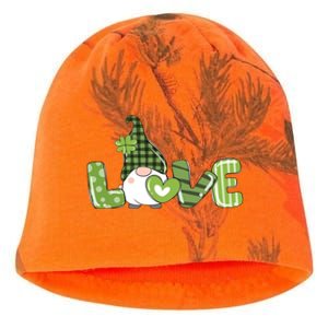 Love Irish Gnome Cute St Patricks Day Kati - Camo Knit Beanie