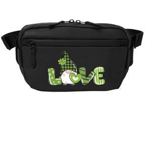 Love Irish Gnome Cute St Patricks Day Crossbody Pack