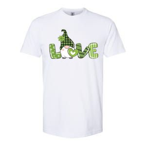 Love Irish Gnome Cute St Patricks Day Softstyle CVC T-Shirt