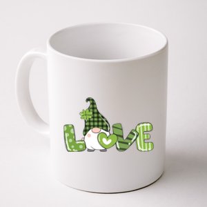 Love Irish Gnome Cute St Patricks Day Coffee Mug