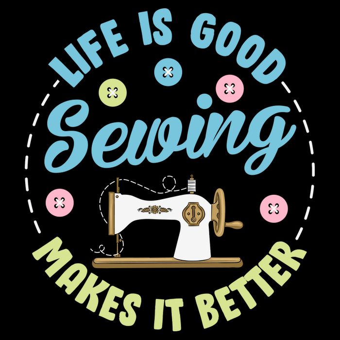 Life Is Good Sewing Makes Cooling Performance Crew T-Shirt