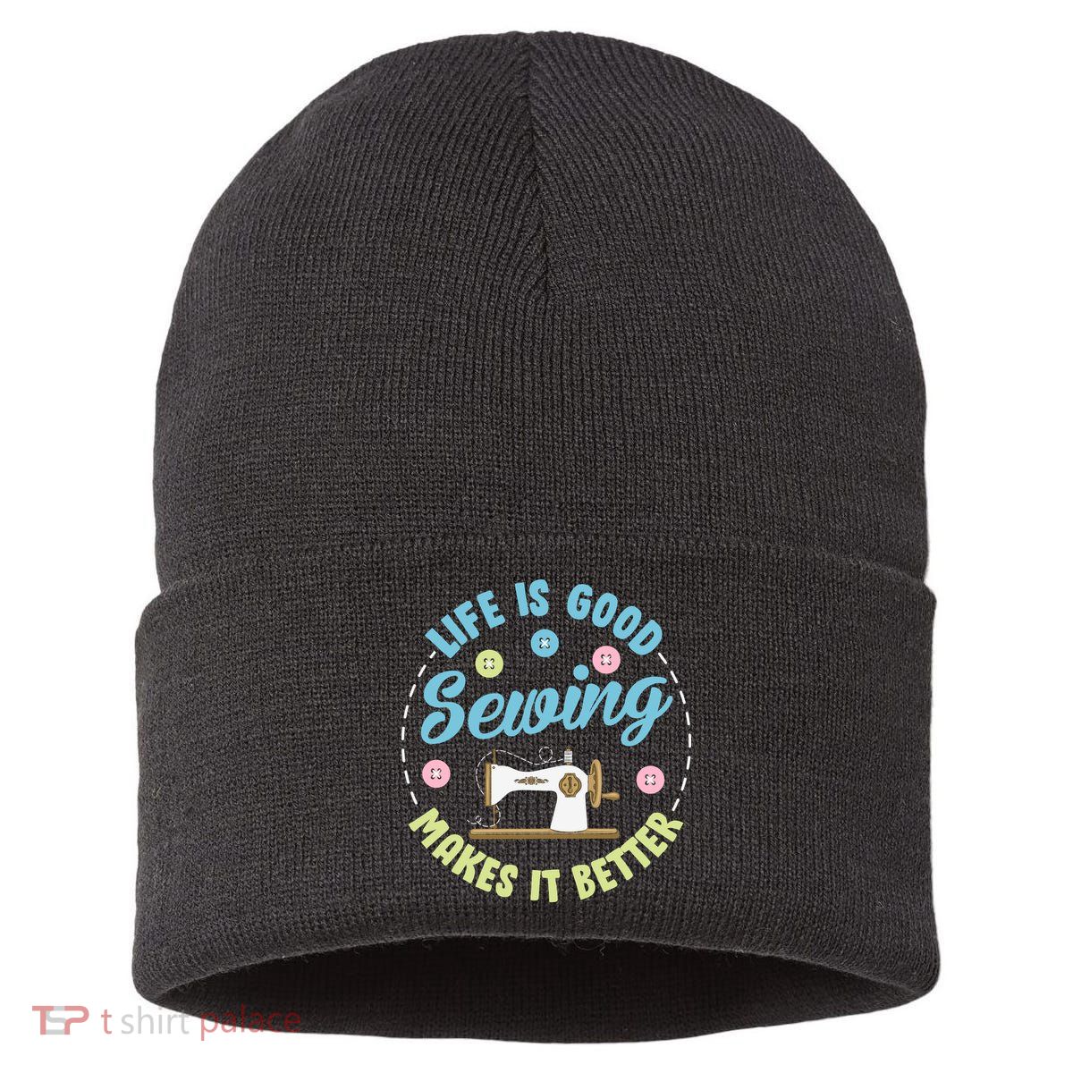 Life Is Good Sewing Makes Sustainable Knit Beanie