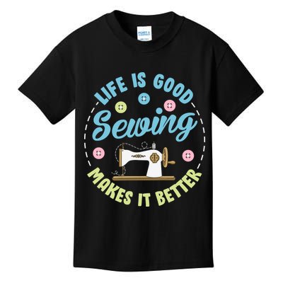 Life Is Good Sewing Makes Kids T-Shirt