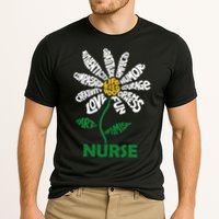 Life Is Good Nurse Flower The Art Of Optimism Cooling Performance Crew T-Shirt