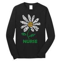 Life Is Good Nurse Flower The Art Of Optimism Long Sleeve Shirt