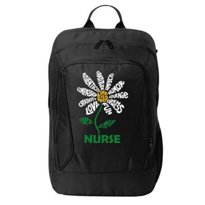 Life Is Good Nurse Flower The Art Of Optimism City Backpack