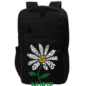 Life Is Good Nurse Flower The Art Of Optimism Impact Tech Backpack