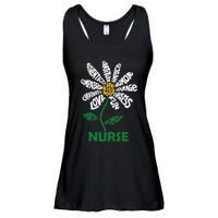 Life Is Good Nurse Flower The Art Of Optimism Ladies Essential Flowy Tank