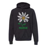 Life Is Good Nurse Flower The Art Of Optimism Premium Hoodie