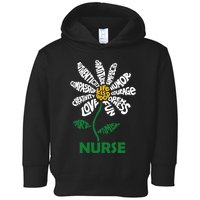 Life Is Good Nurse Flower The Art Of Optimism Toddler Hoodie