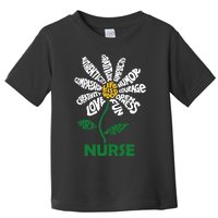 Life Is Good Nurse Flower The Art Of Optimism Toddler T-Shirt