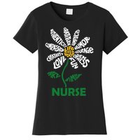 Life Is Good Nurse Flower The Art Of Optimism Women's T-Shirt