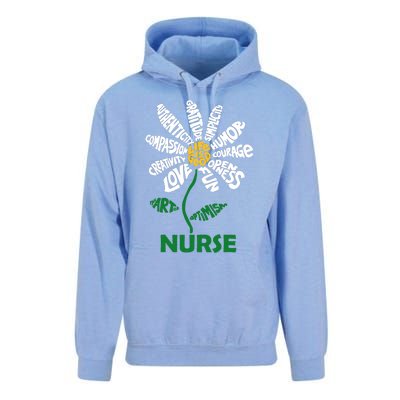 Life Is Good Nurse Flower The Art Of Optimism Unisex Surf Hoodie