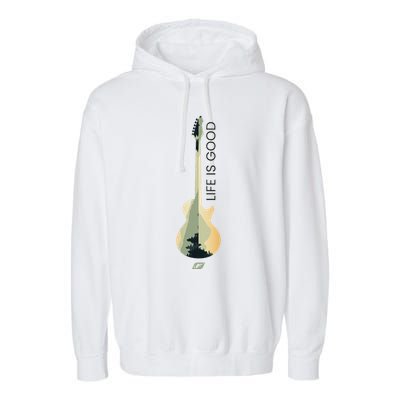 Life Is G.O.O.D Fun Designs Garment-Dyed Fleece Hoodie