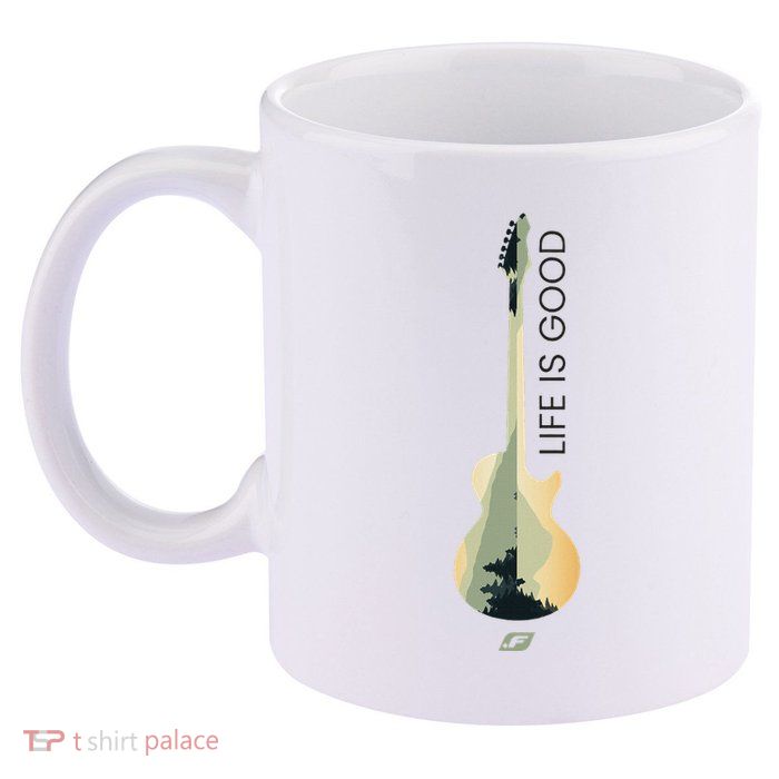 Life Is G.O.O.D Fun Designs 11oz C Handle Ceramic Mug