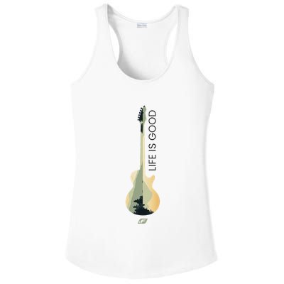 Life Is G.O.O.D Fun Designs Ladies PosiCharge Competitor Racerback Tank