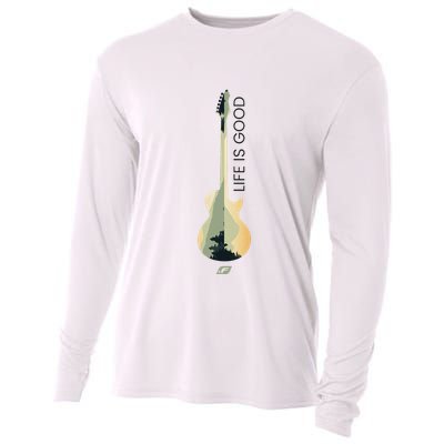 Life Is G.O.O.D Fun Designs Cooling Performance Long Sleeve Crew