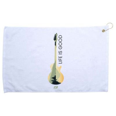 Life Is G.O.O.D Fun Designs Grommeted Golf Towel