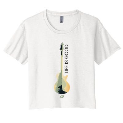 Life Is G.O.O.D Fun Designs Crop Top