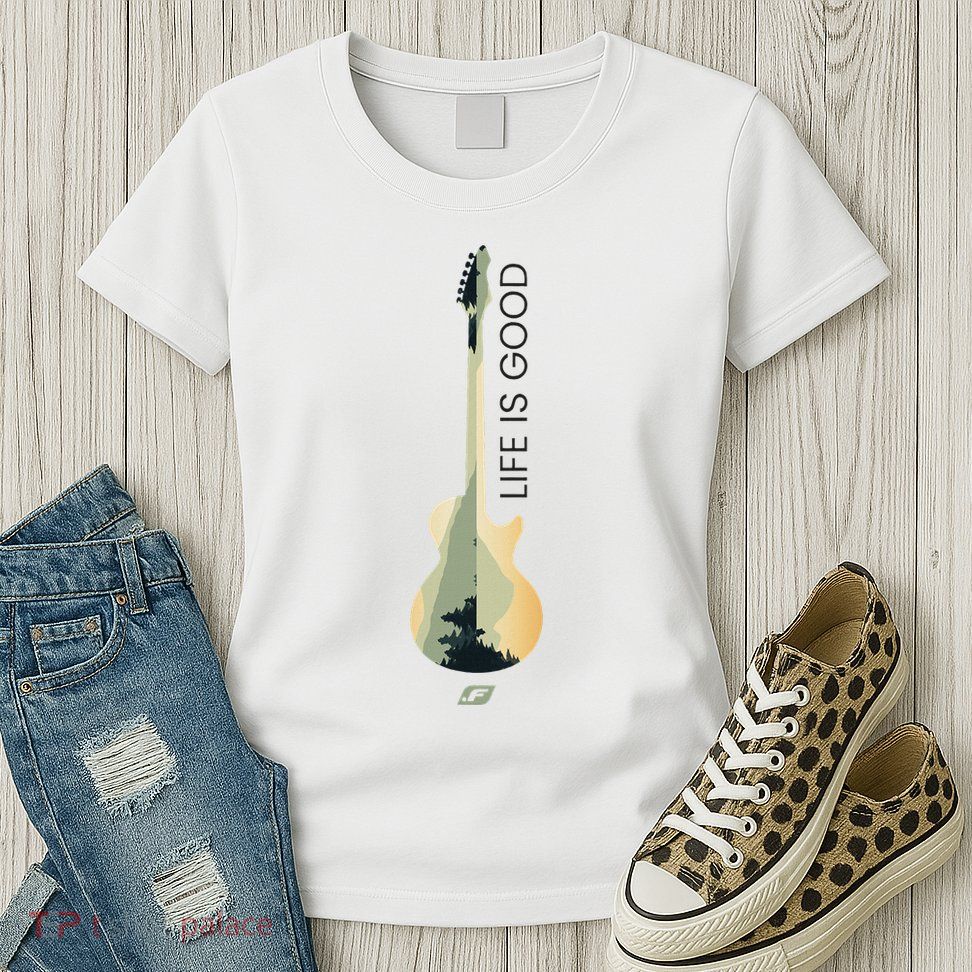 Life Is G.O.O.D Fun Designs Womens T-Shirt