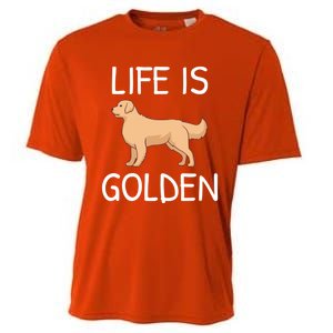 Life Is Golden Gift Cooling Performance Crew T-Shirt