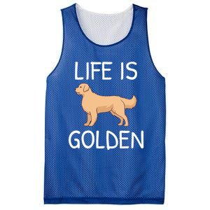 Life Is Golden Gift Mesh Reversible Basketball Jersey Tank