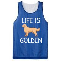 Life Is Golden Gift Mesh Reversible Basketball Jersey Tank