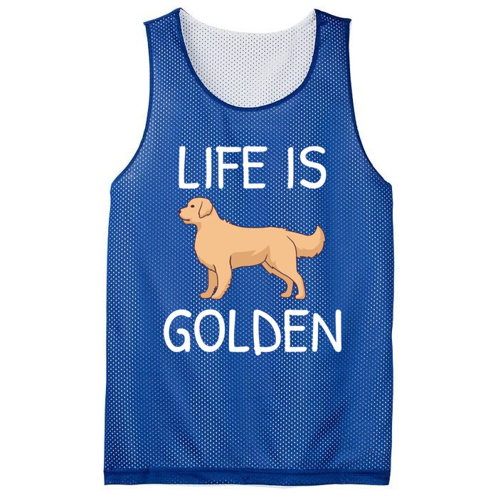 Life Is Golden Gift Mesh Reversible Basketball Jersey Tank