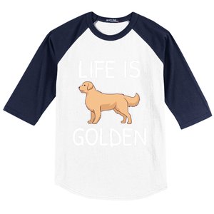 Life Is Golden Gift Baseball Sleeve Shirt