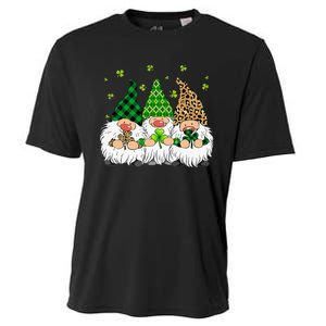 Leprechaun Irish Gnomes green St Patricks Day Cooling Performance Crew T-Shirt