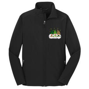 Leprechaun Irish Gnomes green St Patricks Day Core Soft Shell Jacket