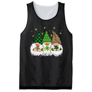 Leprechaun Irish Gnomes green St Patricks Day Mesh Reversible Basketball Jersey Tank