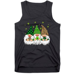 Leprechaun Irish Gnomes green St Patricks Day Tank Top