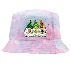 Leprechaun Irish Gnomes green St Patricks Day Tie-Dyed Bucket Hat