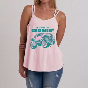 Let It Glowin Monster Truck Women's Strappy Tank