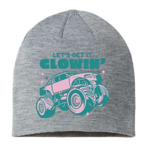 Let It Glowin Monster Truck Sustainable Beanie