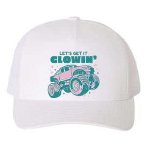 Let It Glowin Monster Truck Yupoong Adult 5-Panel Trucker Hat