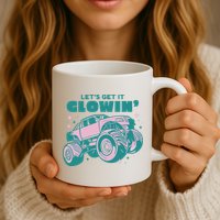 Let It Glowin Monster Truck Mug