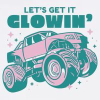 Let It Glowin Monster Truck Mug