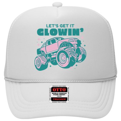 Let It Glowin Monster Truck Trucker Hat