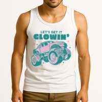 Let It Glowin Monster Truck Tank Top