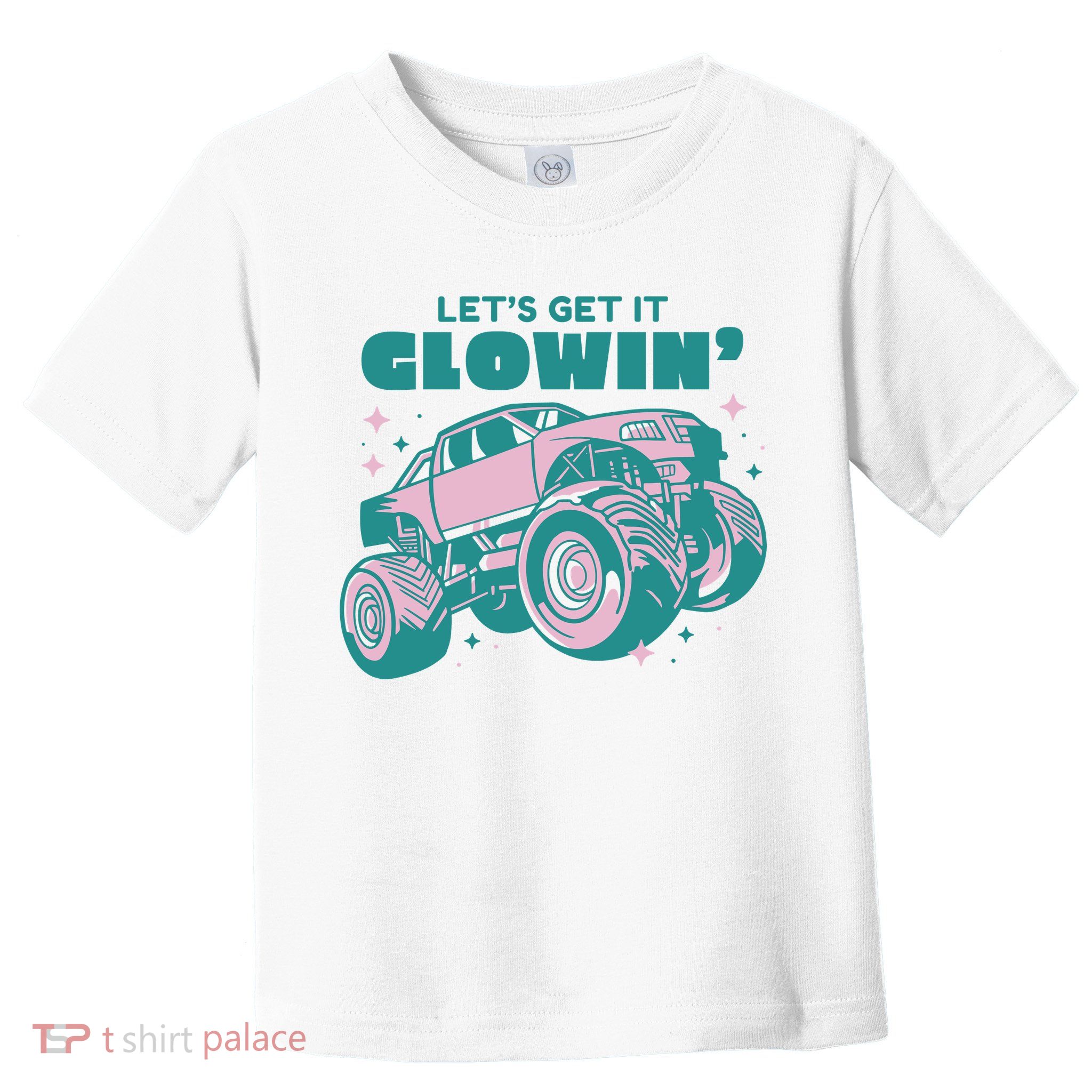 Let It Glowin Monster Truck Toddler T-Shirt
