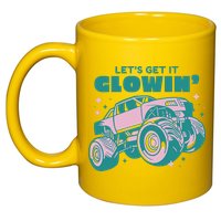 Let It Glowin Monster Truck 11oz C Handle Ceramic Mug