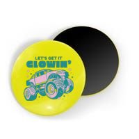 Let It Glowin Monster Truck Magnet