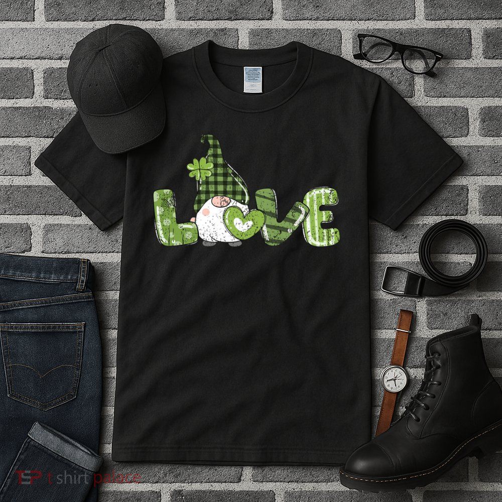 Love Irish Gnome Cute Friend Retro Tall T-Shirt