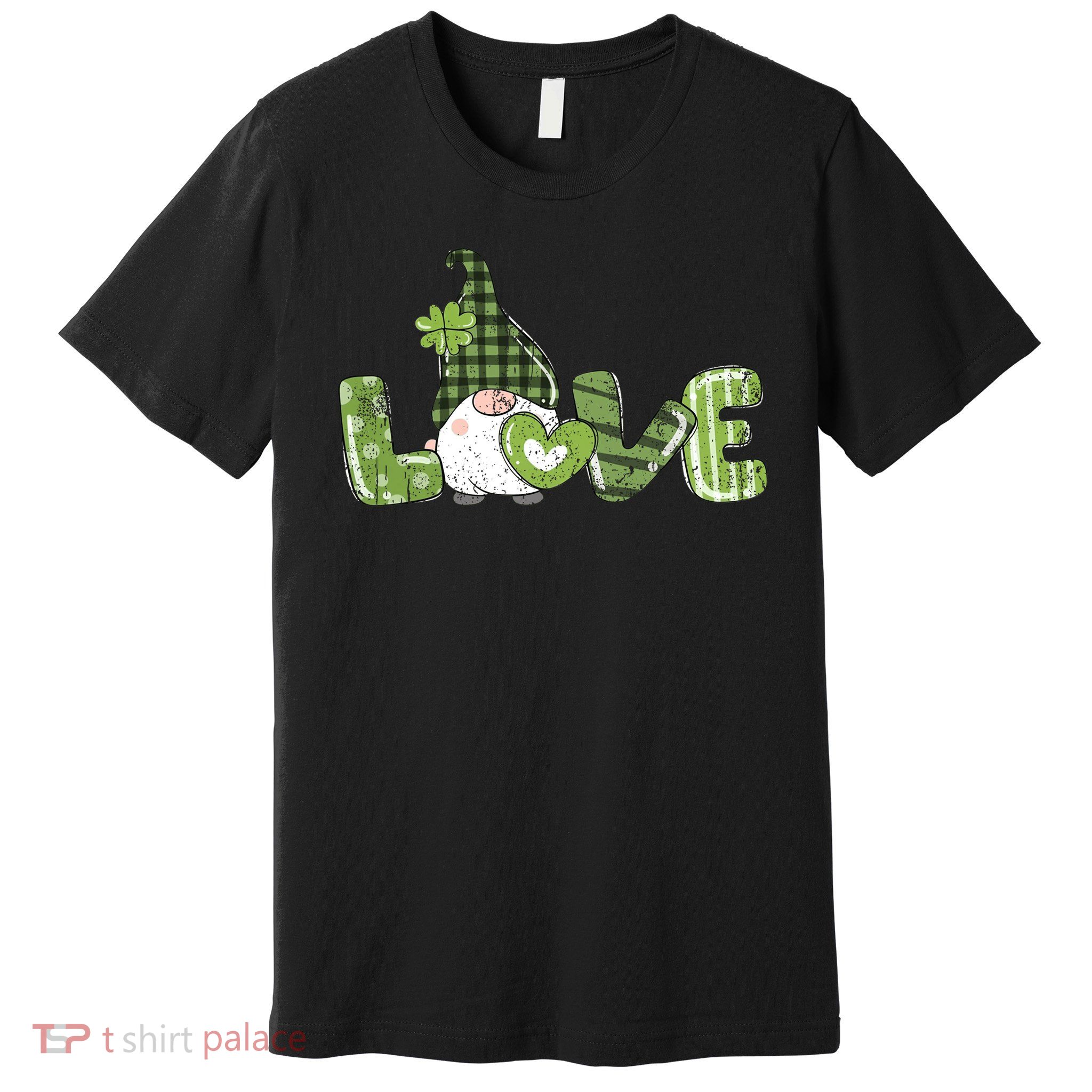 Love Irish Gnome Cute Friend Retro Premium T-Shirt