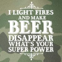 Light Fires And Make Beer Disappear  Legacy Tie Dye Trucker Hat